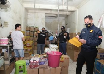 Saat Operasi Cipkon Skala Besar Jajaran Polresta Tangerang Sita Ribuan Botol Miras