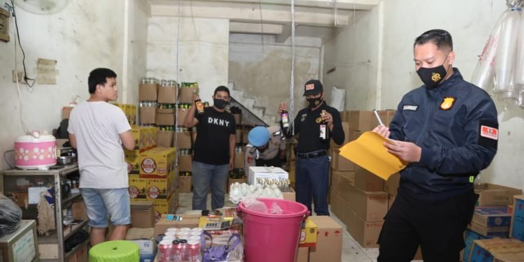 Saat Operasi Cipkon Skala Besar Jajaran Polresta Tangerang Sita Ribuan Botol Miras