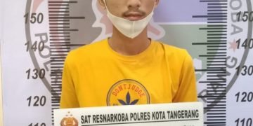 Lantaran Memiliki Sabu LH Dibekuk Satnarkoba Polresta Tangerang