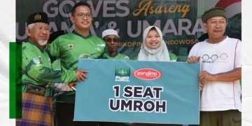 Kapolres Bondowoso Menghadiri Kegiatan Gowes Asareng Ulama’ dan Umara