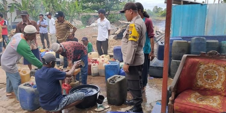 Warga Berebut Baksos Presisi Yang Diselenggarakan Polres Tanah Laut ini Sebabnya