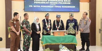 Hadiri Peresmian Peningkatan Kelas PN Pelaihari, Ini Kata Kapolres Tanah Laut
