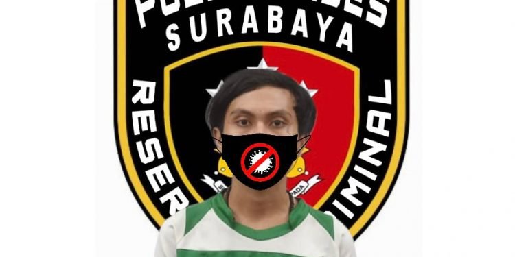 Polrestabes Surabaya Tangkap Residivis Jambret yang Beraksi Di Dua Lokasi
