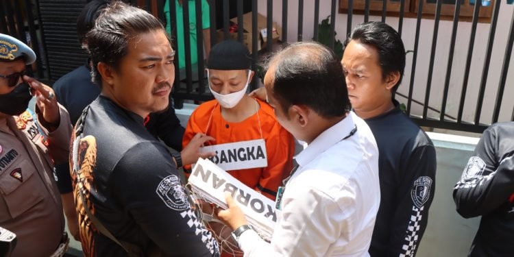 Amankan Jalannya Rekontruksi Pembunuhan Ojol, Polres Bondowoso Terjunkan 74 Personel