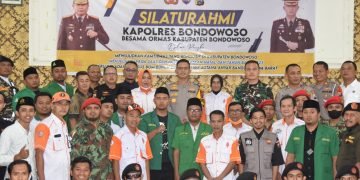 Kapolres Bondowoso Silaturahmi Bersama Ormas Keagamaan Untuk Menjaga Kamtibmas