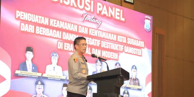 Polrestabes Surabaya Gelar Diskusi Panel Cari Solusi Untuk Kenakalan Remaja