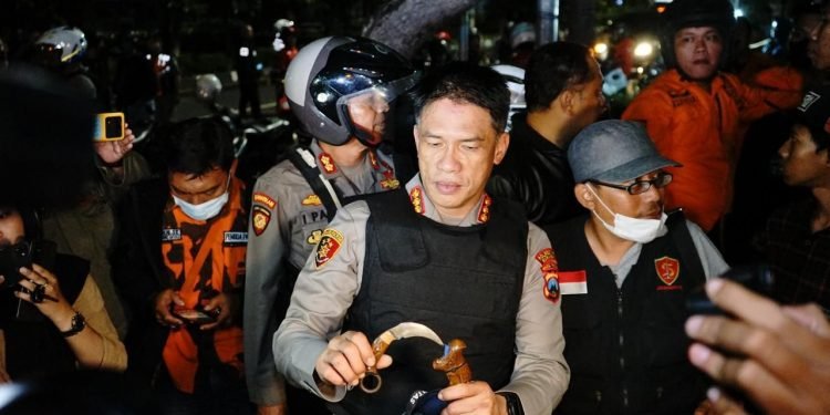 Kapolrestabes Surabaya Gerak Cepat Lakukan Patroli Gabungan Jogo Kamtibmas Surabaya