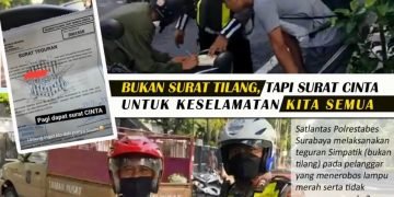 Satlantas Polrestabes Surabaya Berikan Motivasi Dan Kesadaran Diri Untuk Keselamatan Berkendara