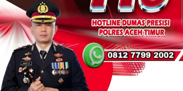 Serius Melayani Masyarakat, Kapolres Aceh Timur Tak Segan Bagikan Nomor HP