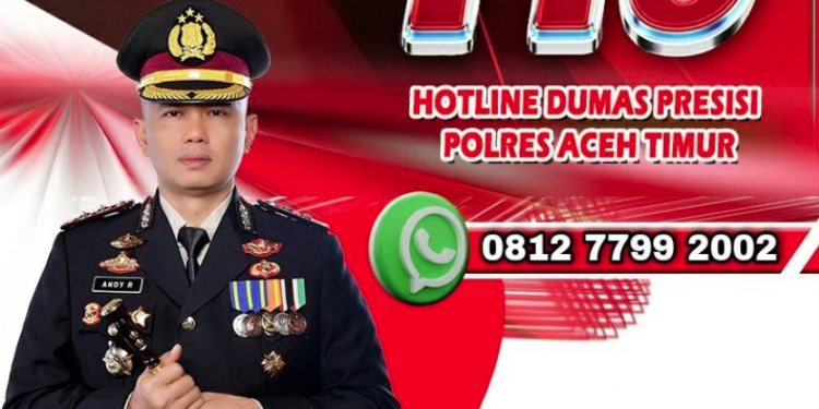 Serius Melayani Masyarakat, Kapolres Aceh Timur Tak Segan Bagikan Nomor HP