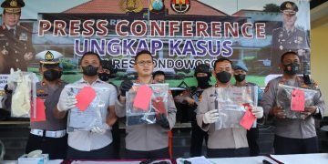 Polres Bondowoso Berhasil Ungkap Kasus Pembunuhan Driver Grap kurang dari 24 jam