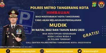 Sambut Natal dan Tahun Baru 2023 Mendatang, Polres Metro Tangerang Kota Sampaikan Himbauan