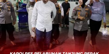 Jabat Kapolres Pelabuhan Tanjung Perak AKBP Herlina Lansung Laksanakan Silaturrohmi Dan Ziarah