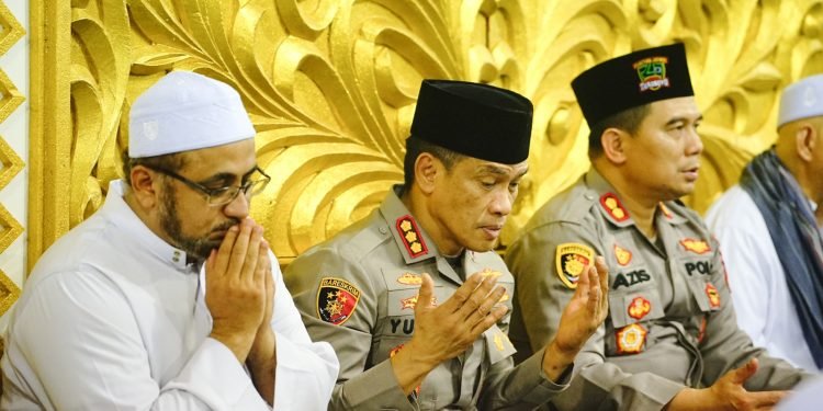 Majlis Dzikir Maulidurrosul S.A.W, warnai HUT Arek Bonek di Mapolrestabes Surabaya