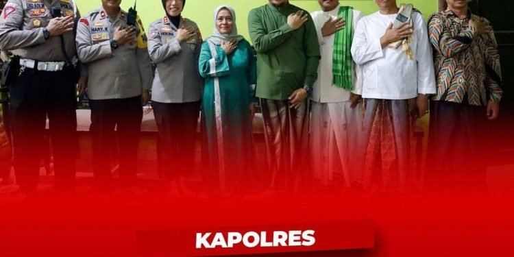 Kapolres KP3 Tanjung Perak AKBP Herlina Sowan Ke Ponpes Tarbiyatul Qulub Surabaya, Ini yang di Sampaikan..