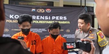 Jambret Surabaya Viral Di Medsos, Berhasil Dibekuk Tim Anti Bandit Reskrim Polsek Tandes  Surabaya