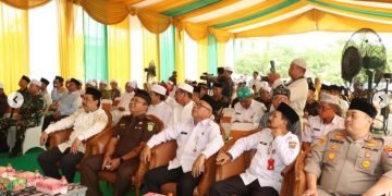 Kapolres Tanah Laut AKBP Rofikoh Yunianto, S.I.K. menghadiri acara Persemian Musholla Induk Ibadurahman Pondok Pesantren Sirajul Huda