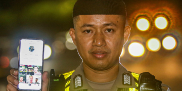 Anggota Polantas Polrestabes Surabaya Berdakwah