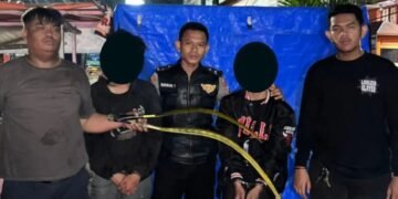 Polres Metro Tangerang Kota Amankan Pelaku Jual Beli Sajam Gangster