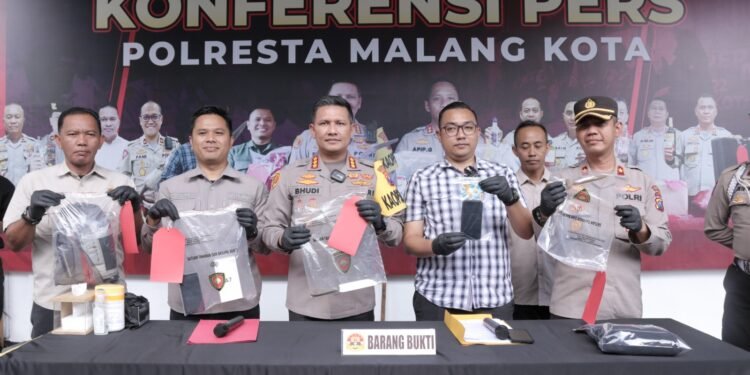 Sempat Viral Di Medsos, Pelaku Curas Kos-Kosan Berhasil Dibekuk Polresta Malang Kota