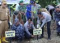 Kapolres Tanah Laut Dampingi Kapolda Kalsel Ikuti Program Penanaman Mangrove Nasional