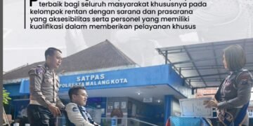 Terobosan Pelayanan Publik Polresta Malang Kota Aksesibel Untuk Kelompok Rentan