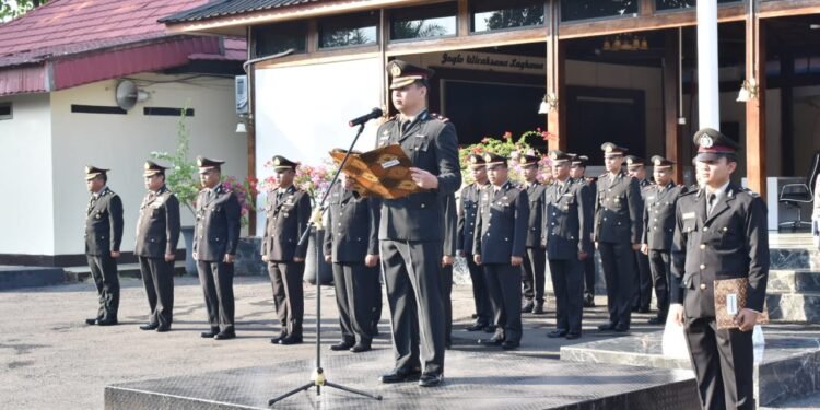 Polres Tanah Laut Dengan Khidmat Laksanakan Upacara Peringatan Hari Kebangkitan Nasional Ke 115
