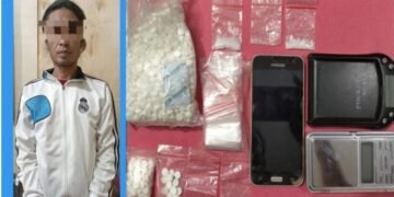 Simpan Sabu-Sabu dan Ribuan Butir Pil Koplo, Pekerja Serabutan Diringkus Reskob Polres Kediri Kota