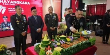 Simbolisasi Sinergi Pemkot Kediri & Polres Kediri Kota, Wujudkan Pemilu 2024 Aman