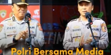 Wujudkan Pemilu Damai 2024, Polri Bersama Wartawan Gelar Bhayangkara Presisi Seven Soccer Cup