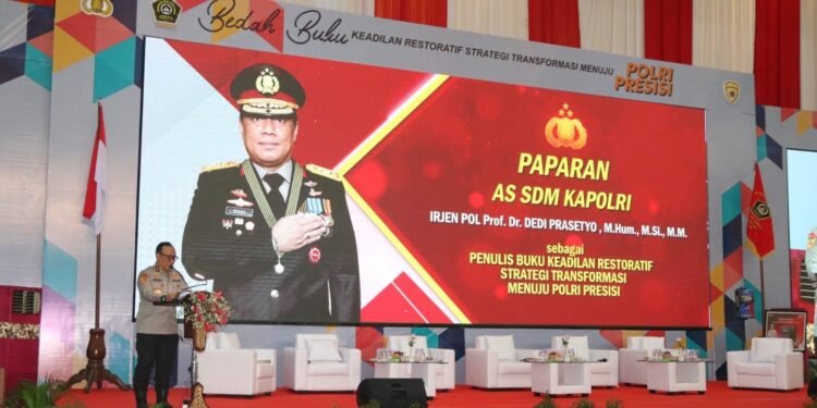 Bedah Buku, Asisten SDM Kapolri Kupas Tuntas Restoratif Justice di Era Presisi