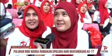 Sebuah Fakta Dan Cerita Masyarakat Saat Terhibur di Puncak Hari Bhayangkara ke-77