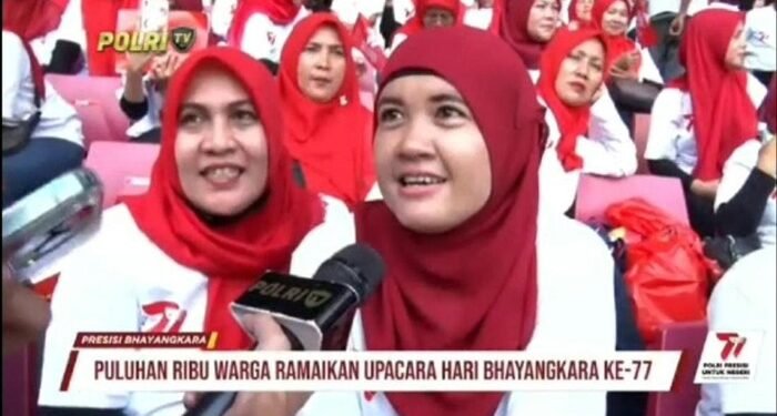 Sebuah Fakta Dan Cerita Masyarakat Saat Terhibur di Puncak Hari Bhayangkara ke-77