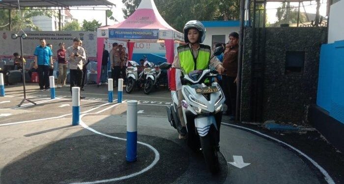 Layanan SIM Polisi RW SIMPONI Polresta Malang Kota Sukses Berjalan Maksimal