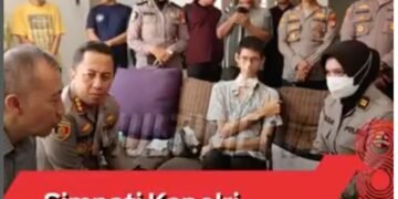 Uluran Tangan Jenderal Sigit Kepada Mahasiswa Korban Jeratan Kabel Optik