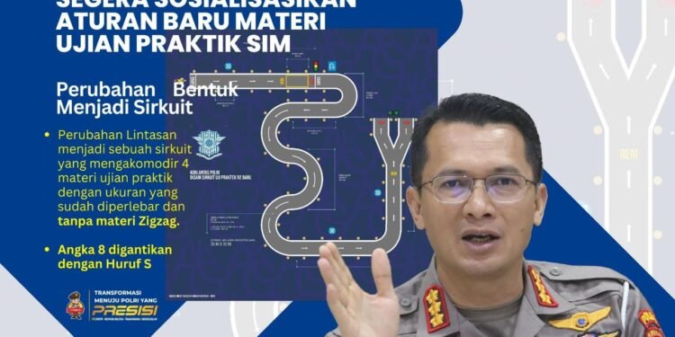 Ditlantas Polda Sulsel dan Jajaran Siap Laksanakan Perubahan Materi Ujian SIM C