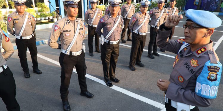 Ditlantas Bersama Propam Polda Sulsel Gelar Penertiban Internal Personel