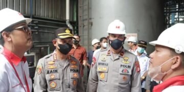 Tekan Polusi Udara, Satgas Pengendalian Pencemaran Udara Polda Metro Jaya Sidak Industri di Kota Tangerang