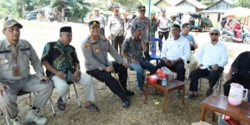 Kapolres Tanah Laut Turun Lansung Lakukan Monitoring Pelaksanaan Pilkades Serentak