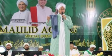 Polres Tanah Laut Bersama Majelis Ahbabul Mustofa Gelar Maulid Agung Rasulullah Muhammad SAW