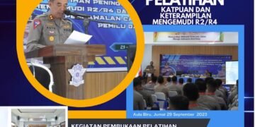 Ditlantas Polda Sulsel gelar pelatihan pengawalan Capres-Cawapres 2024