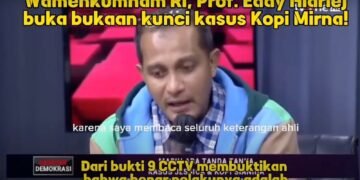 Buka Bukaan Dan Analisa Berdasarkan Fakta Dan Logika Serta Kunci Kasus Mirna Kopi Sianida