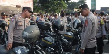 Kapolres Metro Tangerang Kota Minta Segera Perbaiki Kendaraan Rusak