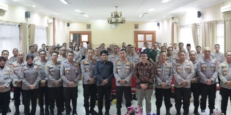 Pemilu Aman dan Kondusif, Polres Metro Tangerang Kota Gelar Latihan Pra Operasi Mantap Brata Jaya 2023,-2024