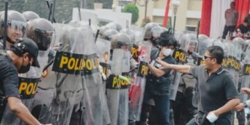 Antisipasi Kerawanan Pemilu 2024, Ratusan Personel Gabungan Gelar Simulasi Keamanan dari Kericuhan