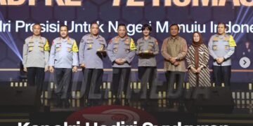 Kapolri Hadiri Syukuran Hari Jadi Ke-72 Humas Polri