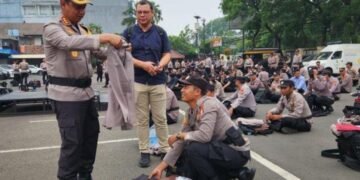 Polres Metro Tangerang Kota Gelar Kelengkapan Perorangan Kesiapan Pengamanan Pemilu 2024