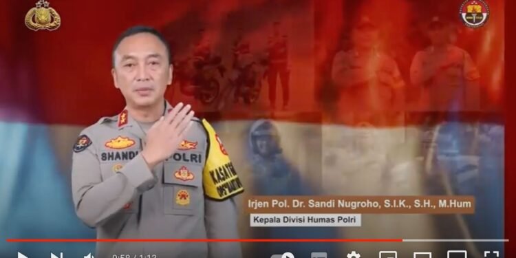 Kadiv Humas Polri : Tahapan Pemilu Damai 2024 Dimulai Polri Siap Amankan Pemilu 2024