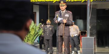 Peringatan Hari Bela Negara Ke-75 Tahun 2023, Kapolres Metro Tangerang Kota Bacakan Amanat Presiden Jokowi