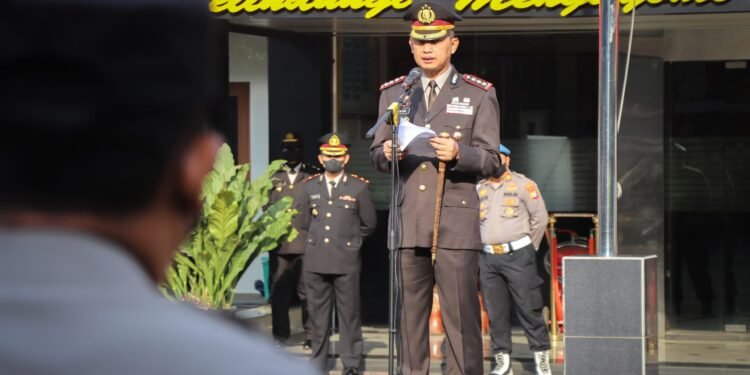 Peringatan Hari Bela Negara Ke-75 Tahun 2023, Kapolres Metro Tangerang Kota Bacakan Amanat Presiden Jokowi